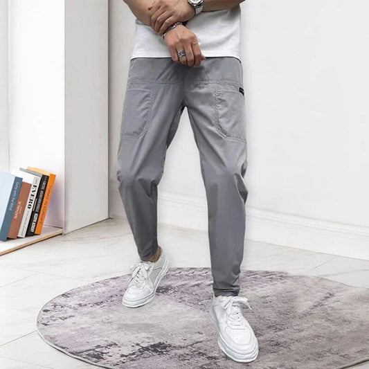 Heren Jogger Broek Zwart Sportief en Comfortabel - StudioMarella