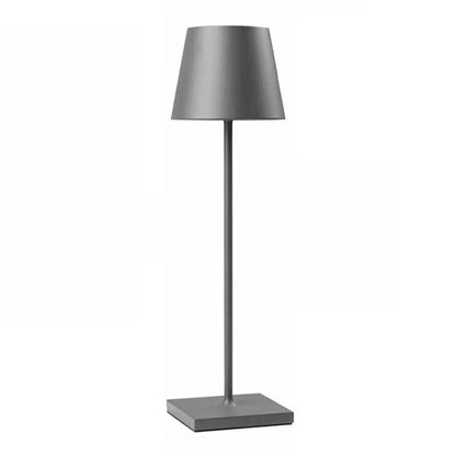 Oplaadbare Tafellamp met Touch-Dimmer IP54 Waterdicht Draadloos LED-Licht Buiten & Binnen 3 Lichtstanden voor Terras Restaurant Balkon
