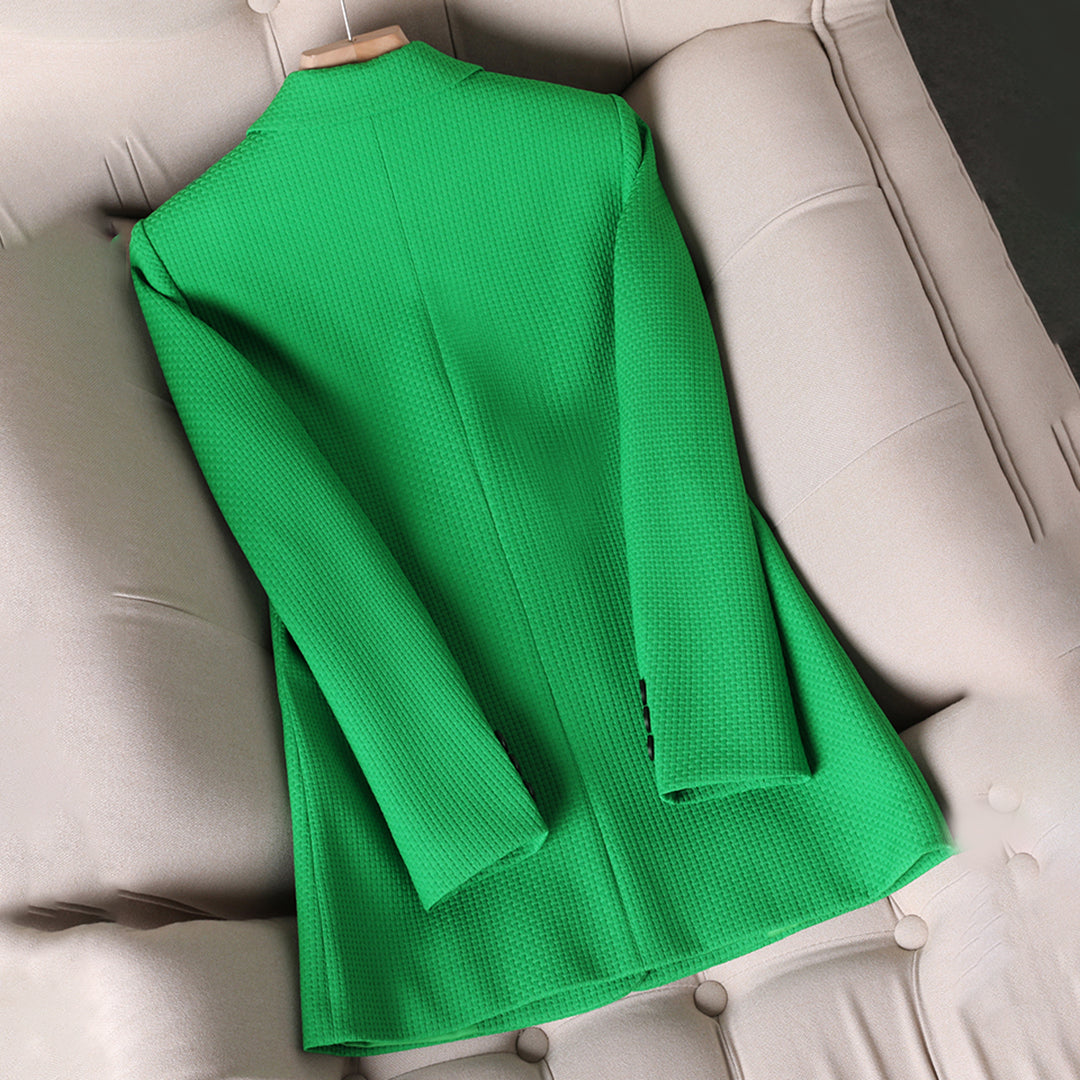 Dames Blazer Zonder Mouwen Elegant Kort Model