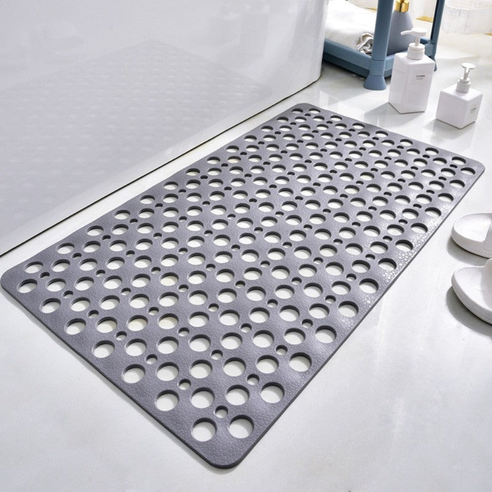 Antislip Douchematje met Zuignappen - Antibacterieel TPE Badmat - Sneldrogend & Veilig voor Douche en Bad