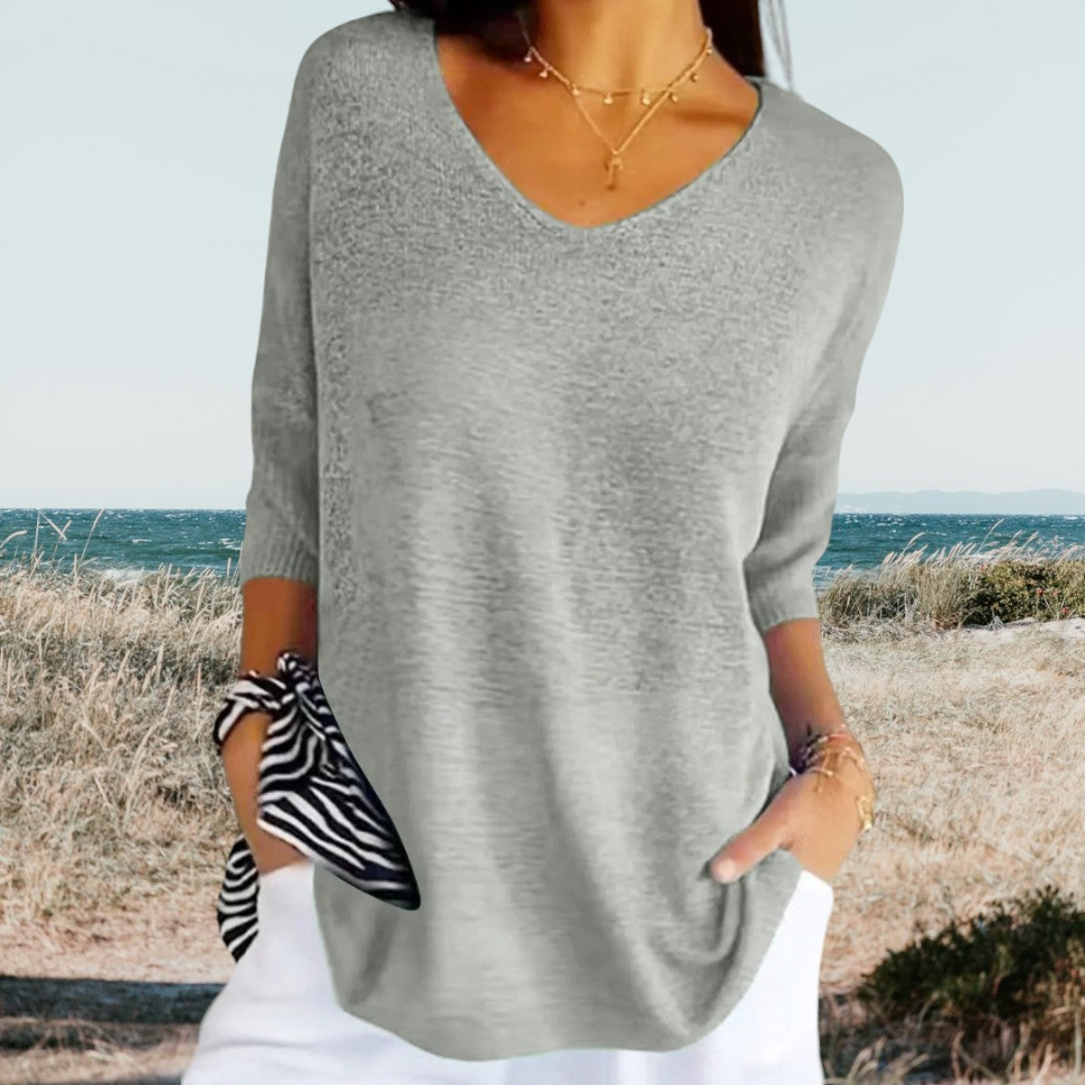 Elegante Top voor Vrouw Bianca Stijl