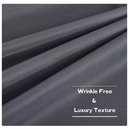 Waterdicht Buitengordijn Zware Stof Windbestendig UV-bescherming Privacy 1 Paneel Taupe Grijs Navy