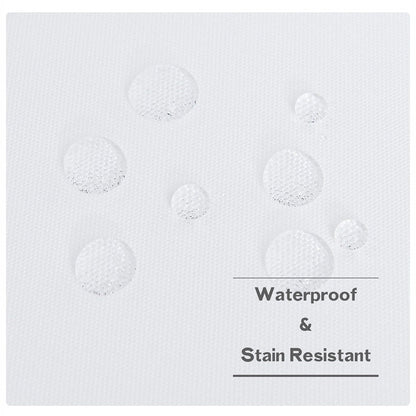 Waterdicht Buitengordijn Zware Stof Windbestendig UV-bescherming Privacy 1 Paneel Taupe Grijs Navy