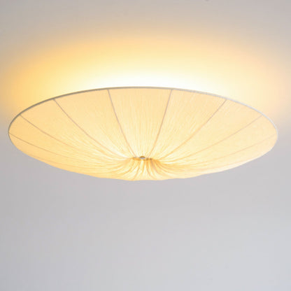 Tassel Plafondlamp Kwastjesdetail Beige Stof IJzer Warm Diffuus Licht Moderne Flush Mount Eetkamer Slaapkamer Entree