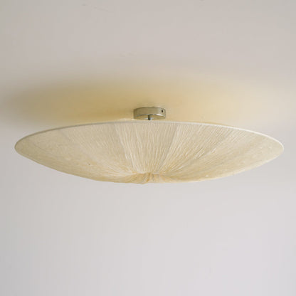 Tassel Plafondlamp Kwastjesdetail Beige Stof IJzer Warm Diffuus Licht Moderne Flush Mount Eetkamer Slaapkamer Entree