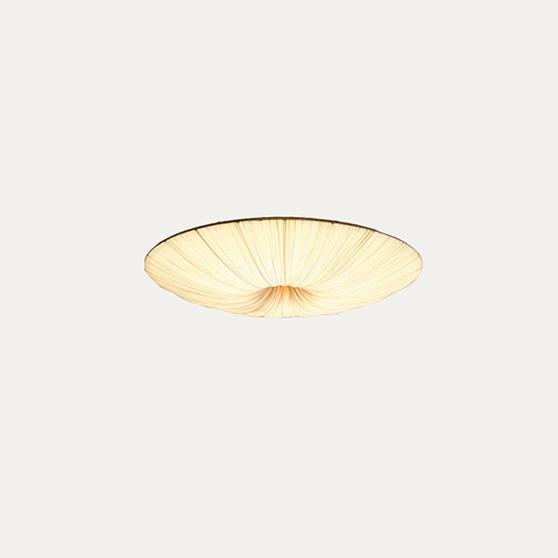 Tassel Plafondlamp Kwastjesdetail Beige Stof IJzer Warm Diffuus Licht Moderne Flush Mount Eetkamer Slaapkamer Entree