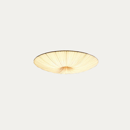 Tassel Plafondlamp Kwastjesdetail Beige Stof IJzer Warm Diffuus Licht Moderne Flush Mount Eetkamer Slaapkamer Entree