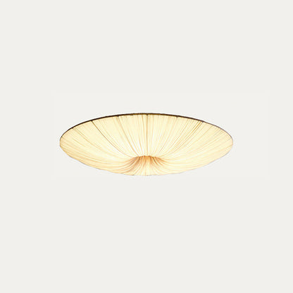 Tassel Plafondlamp Kwastjesdetail Beige Stof IJzer Warm Diffuus Licht Moderne Flush Mount Eetkamer Slaapkamer Entree
