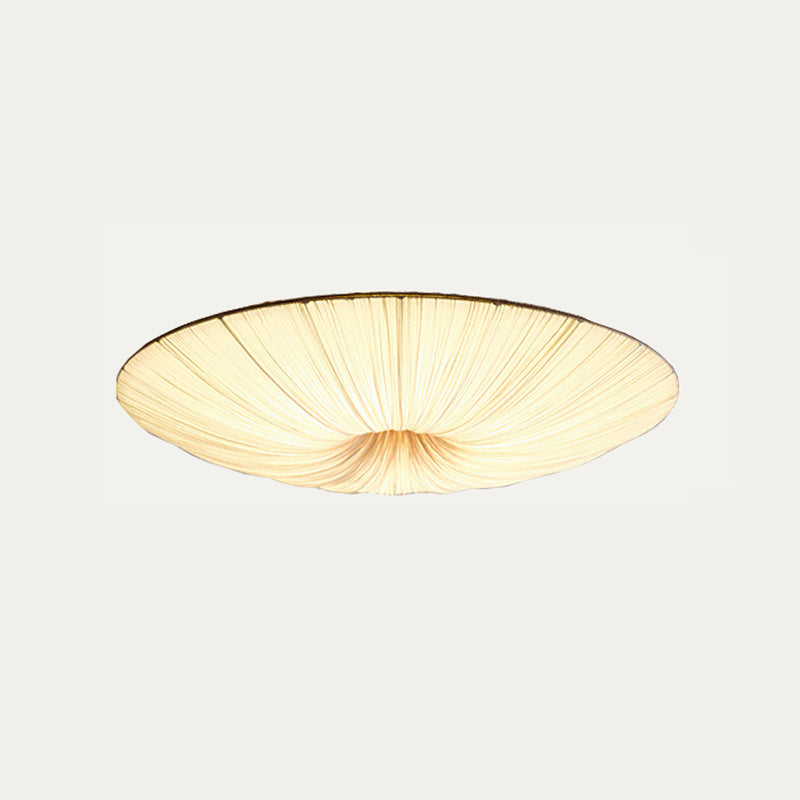 Tassel Plafondlamp Kwastjesdetail Beige Stof IJzer Warm Diffuus Licht Moderne Flush Mount Eetkamer Slaapkamer Entree