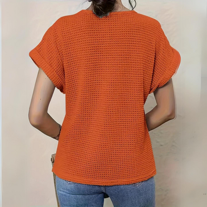 Elisa Top Pizzo Elegante Kort Model