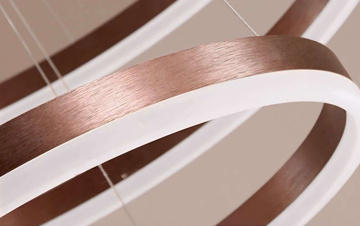 Moderne Led Ring Hanglamp Met Meerdere Lichtcirkels En Dimbare Verlichting