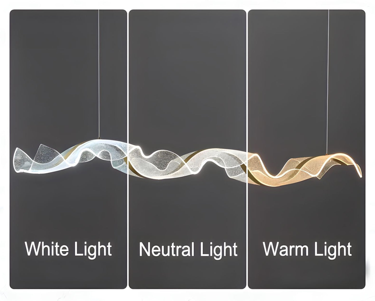 Sculpturale Led Hanglamp Met Handgemaakte Acrylstructuur En Dimbare Verlichting