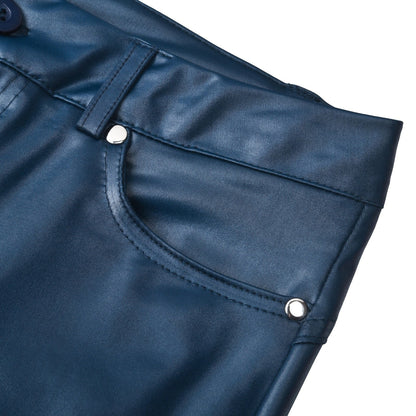 Leren Broek Stretch Elastisch Luxe Look