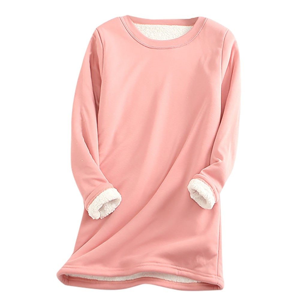 Dames Fleece Trui Warm Zacht Voor Buiten
