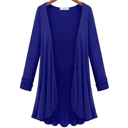 Dames Vest Lang Elegante Jurkmodel met Rijke Details