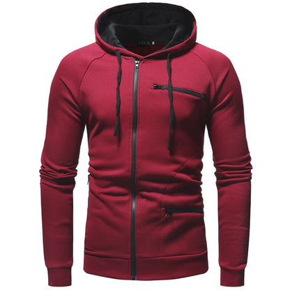 Heren Hoody Zipper Comfortabel en Stoer wordt Heren Hoody Comfortabel met Zipper