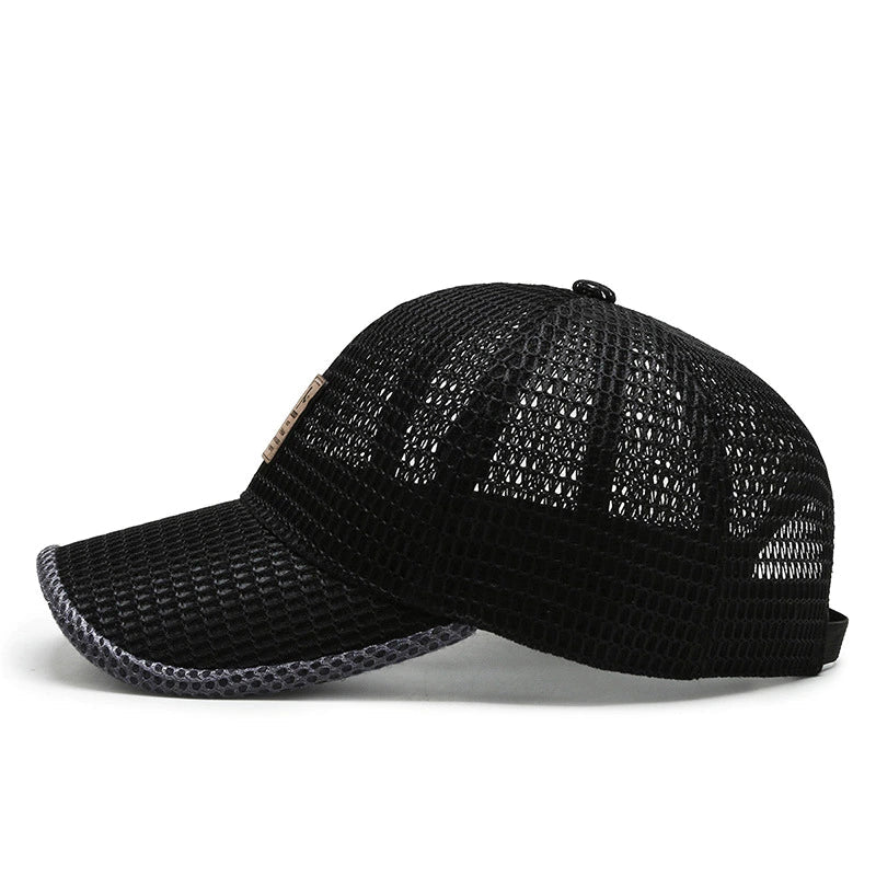 Luchtige Zomer Pet Mesh Verstelbaar Snapback Sportcap met Ademend Gaas