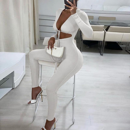 Zomerjurk Jumpsuit Cut Out Dame jurk - StudioMarella