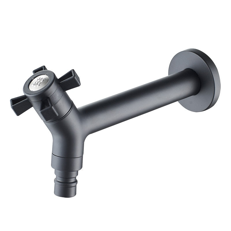 Moderne Wateraansluitkraan met Wandmontage – Outdoor Tuinkraan met Messing Kernklep