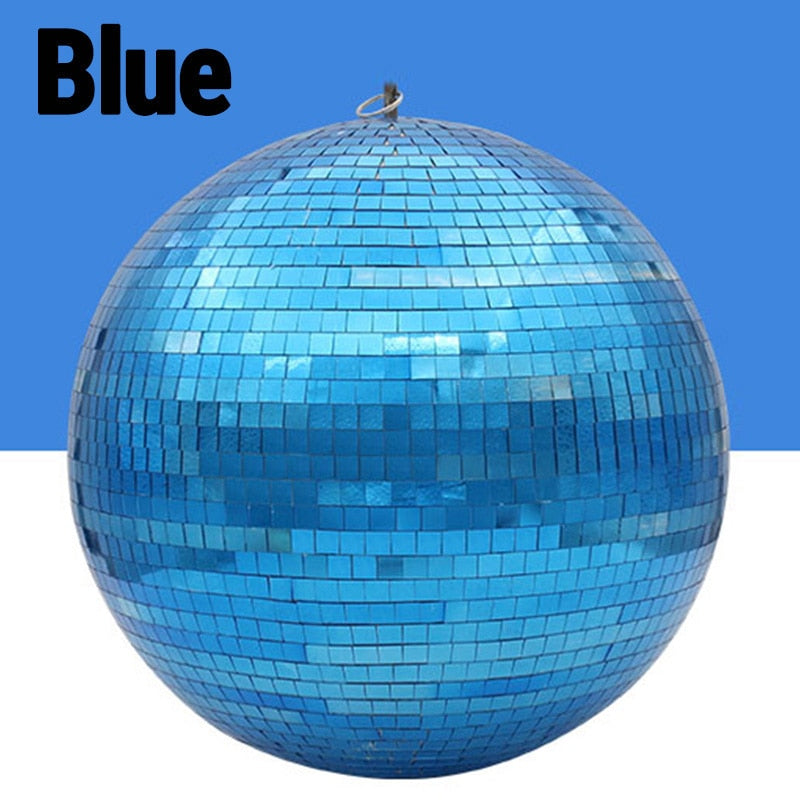 Grote Roterende Spiegel Disco Bal Met Motor Optie Voor Feest, DJ En Podiumverlichting 10–30CM