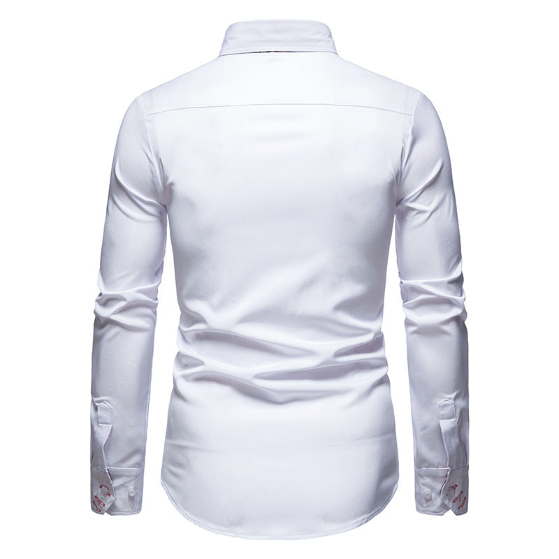 Heren Overhemd Slim Fit Hoge Kwaliteit Koos-Jan