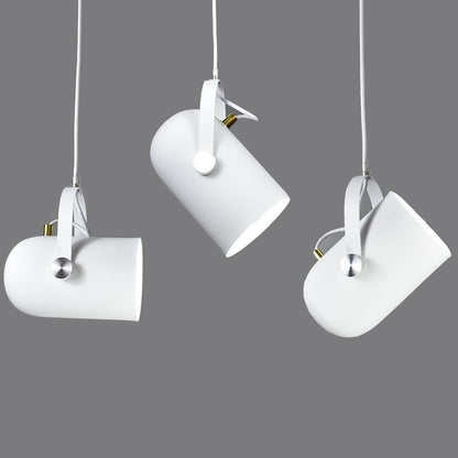 Hanglamp Metaal Verstelbaar Scandinavisch Zwart Groen Geel E27 LED Eetkamer Woonkamer