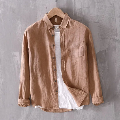 Elegante Heren Overhemd Rocco Stijl
