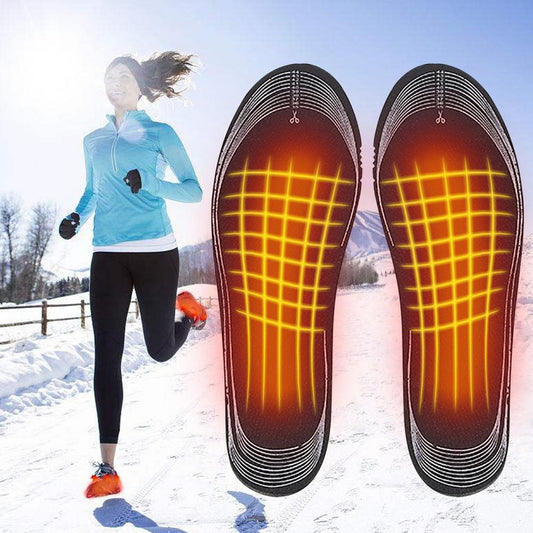 Verwarmbare Inlegzolen Oplaadbaar met USB en Verstelbare Temperatuur voor Warme Voeten tijdens Wintersport Wandelen Skiën en Dagelijks Gebruik