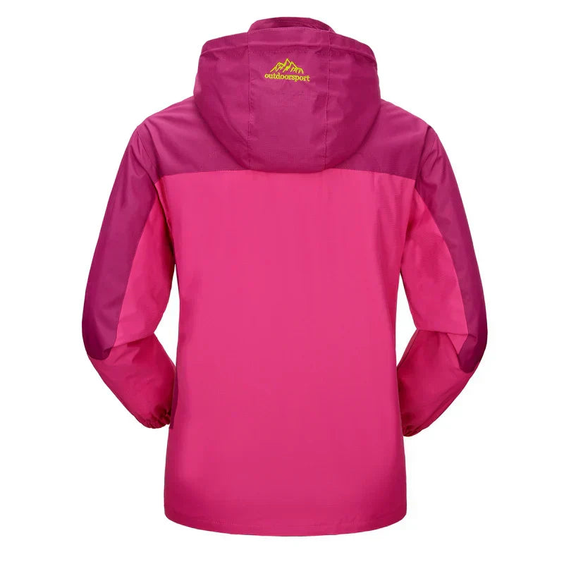 Dames Regenjack Waterdicht Winddicht Trekkingjas