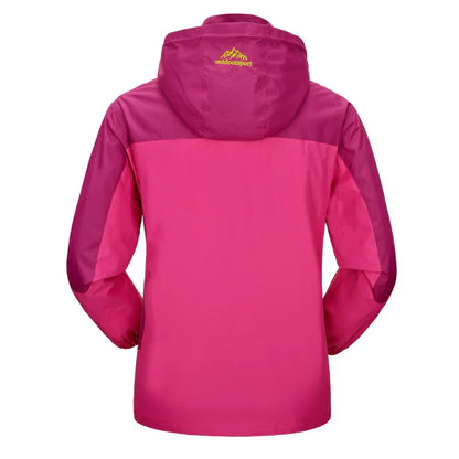 Dames Regenjack Waterdicht Winddicht Trekkingjas