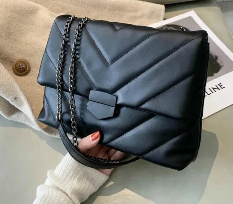 Kleine Crossbody Tas van Leer Elegante Stijl - StudioMarella
