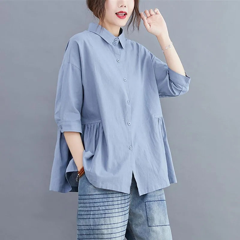 Zomer Shirt Casual Vrij Tijd Kleding - StudioMarella