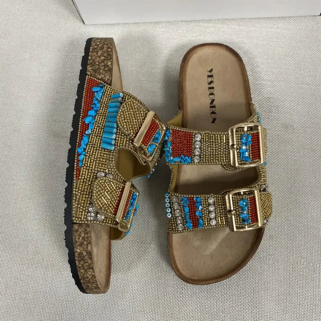 Dames Sandalen Retro Stijl Comfortabel
