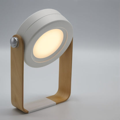 Draagbare LED-Lantaarn met Dimfunctie en USB-Oplaadpoort – Sfeervolle Tafellamp met 360° Draaibare Kop
