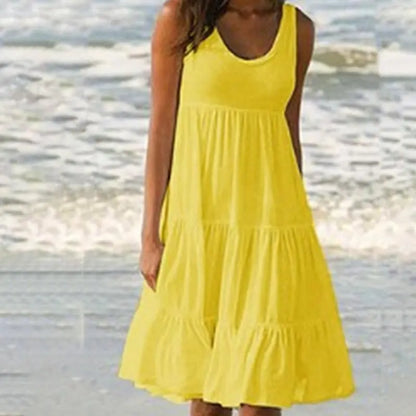 Variant image for Jocoo | Abito Estivo Boho Donna con Rouches-30