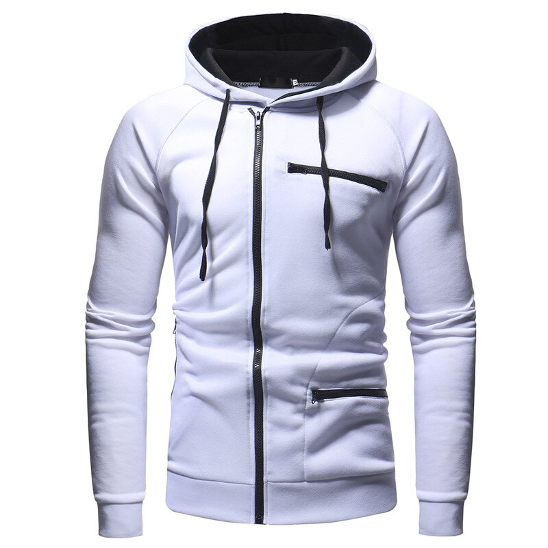 Heren Hoody Zipper Comfortabel en Stoer wordt Heren Hoody Comfortabel met Zipper