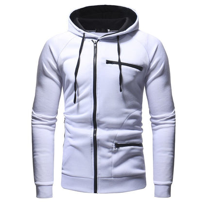 Heren Hoody Zipper Comfortabel en Stoer wordt Heren Hoody Comfortabel met Zipper