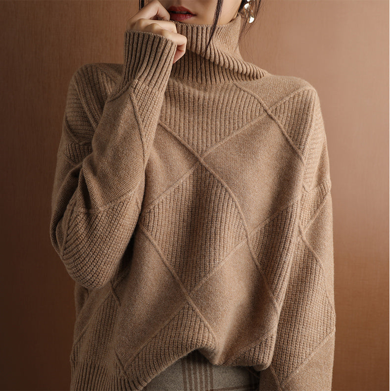 Elisabetta | Vrouwelijke Dolcevita Trui
