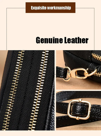 Chic Crossbody Tas voor Dames Leer Kleurrijk