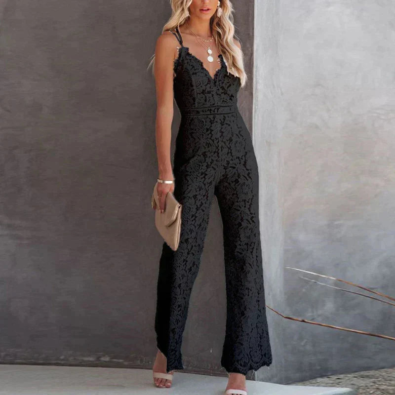 Vrouwelijke Jumpsuit met Leuke Print