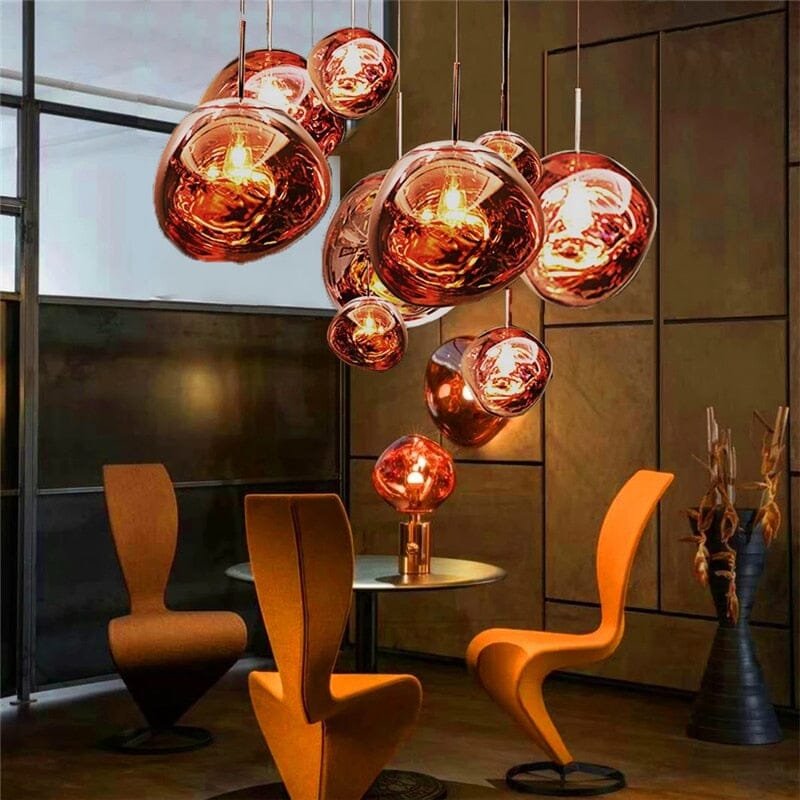 Moderne Lava Hanglamp Met Glazen Of PVC Bol En Verstelbare Ophanghoogte