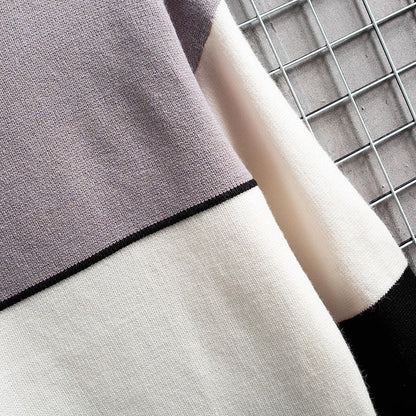 Heren Sweatshirt Warm Patchwork Design