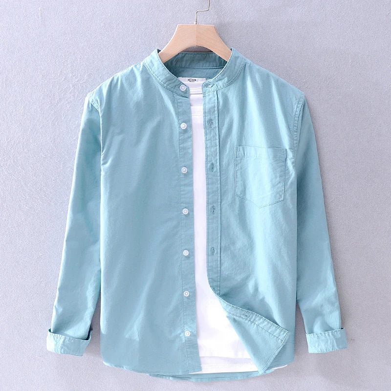 Elegante Heren Overhemd Comforabel Casual