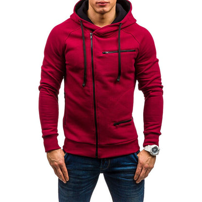 Heren Hoody Zipper Comfortabel en Stoer wordt Heren Hoody Comfortabel met Zipper
