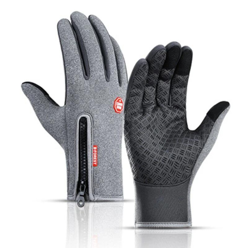 Waterbestendige en Winddichte Handschoenen – Zachte Fleece Voering Thermo Touchscreen Compatibel – Unisex Winter Handschoenen Outdoor Sport Fietsen Wandelen