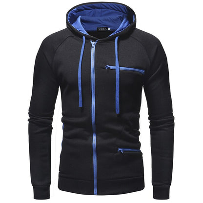 Heren Hoody Zipper Comfortabel en Stoer wordt Heren Hoody Comfortabel met Zipper