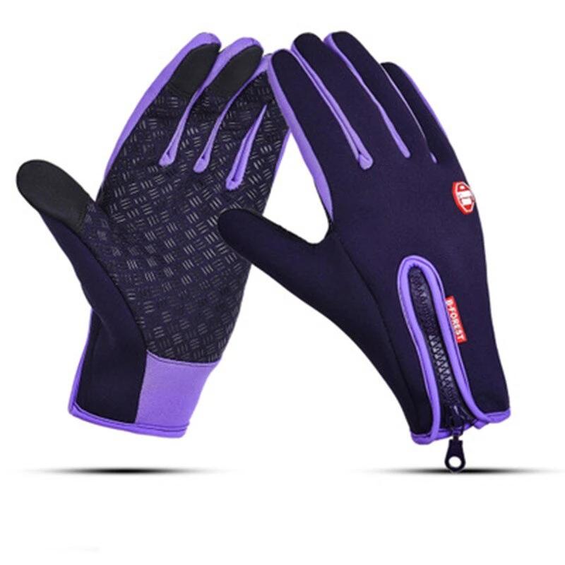 Waterbestendige en Winddichte Handschoenen – Zachte Fleece Voering Thermo Touchscreen Compatibel – Unisex Winter Handschoenen Outdoor Sport Fietsen Wandelen