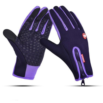 Waterbestendige en Winddichte Handschoenen – Zachte Fleece Voering Thermo Touchscreen Compatibel – Unisex Winter Handschoenen Outdoor Sport Fietsen Wandelen