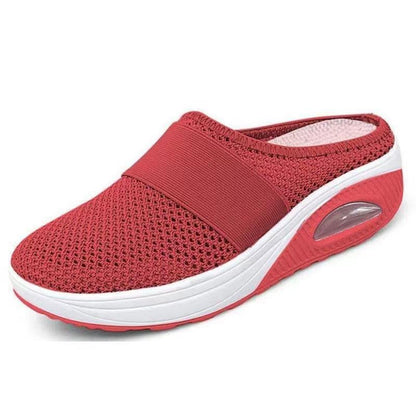 Luchtkussen Comfortschoenen voor Dames en Heren – Ademende Wandelschoen met Voetboogondersteuning en Schokdempende Technologie