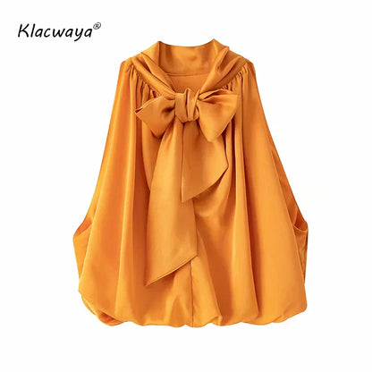 Dames Haltertop Oranje Kort Croptop Zomer